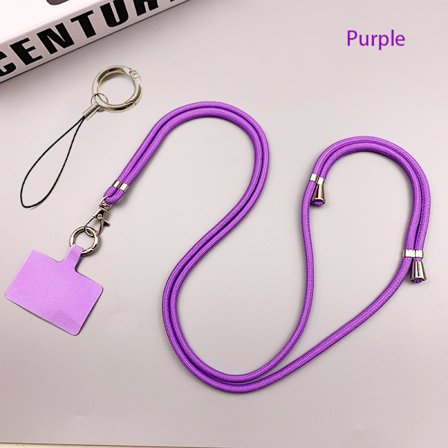Telefon snor til nakke eller crossbody, justerbar, udvidelig rem, anti-tab, personlig og kreativ, stilfuld kæde telefon cover snor