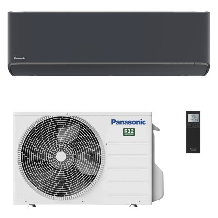 Condizionatore Panasonic Etherea 12000 BTU R32 Inverter WiFi A+++ Grigio grafite