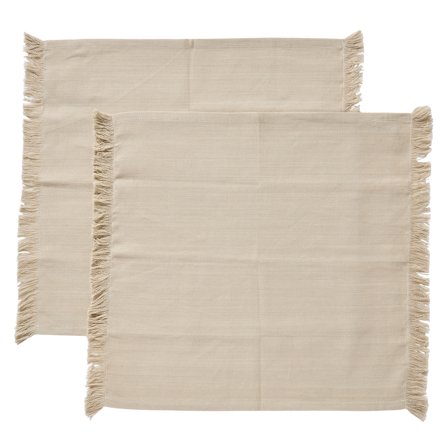 Muubs Umami servett 2-pack, grå/sand | Dukning & Servering > Servetter > Servett | Bagaren och Kocken