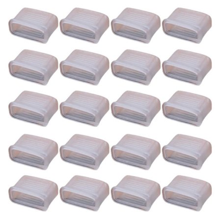 20 stk. fløjtedæksel, fløjtemunddæksel, fløjtemundgreb, beskyttelsespuder, fløjtemundgreb, beskyttelsessæt, stor rævefløjte sp