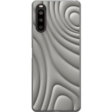 Kompatibelt Mobilskal till Sony Sony Xperia 10 II Silver Waves