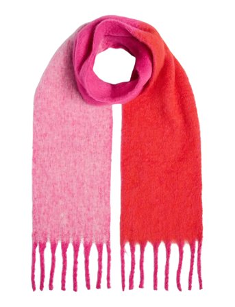 Pcbea Narrow Long Scarf Noos Bc Pink Pieces