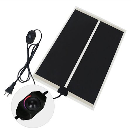 4/7/14/20W Reptil Vivarium varmemåtte Varm varmepude+termostatkontrol