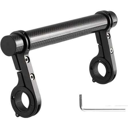 Pyörän ohjaustangon jatke alumiiniseoksesta valmistettu pyörän ohjaustangon jatke kaksoisjatke