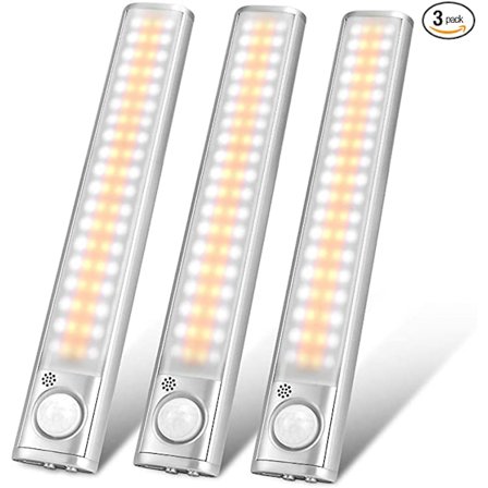 Under Cabinet Belysning 80 LED Garderobslampa, Rörelsesensorlampor