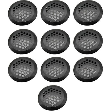 10 kpl pyöreä tuuletusverkko reikä 35 mm ruostumattomasta teräksestä valmistetut ilmanvaihtoaukot, pyöreä tuuletusaukko lahja
