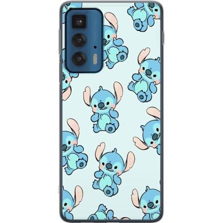 Motorola Edge 20 Pro Genomskinligt Skal Stitch mönster