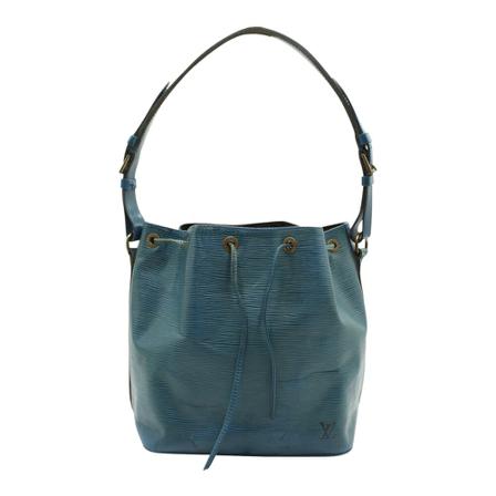Louis Vuitton Vintage, Pre-owned Bag Blauw, Dames, Maat:ONE Size,leer