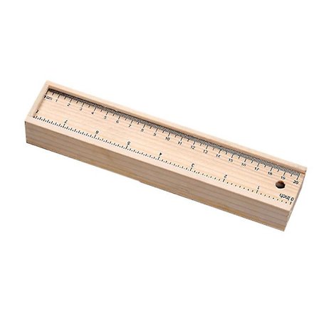 Kreativ Blyantboks med Skuffe, Bærbar Treblyantboks, Enkel Kontorrekvisita Oppbevaringsboks for Skolebarn