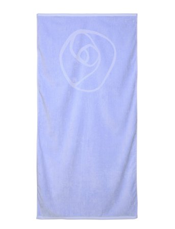 Towel 100X150Cm Blue Rosemunde