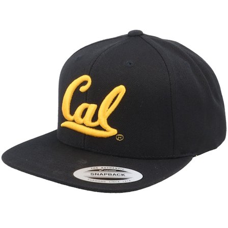 Park Fields - College Sort snapback Kasket - Cal Bears 3d Logo Black Snapback @ Hatstore