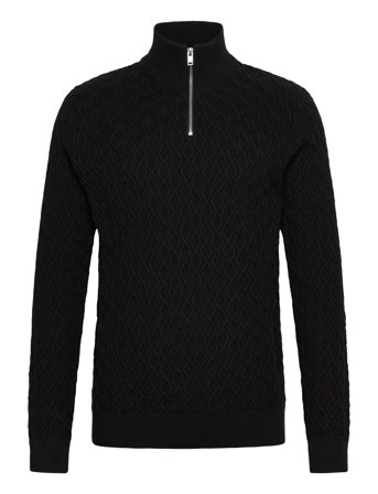 Lindbergh | Recycle Structure Knit 1/2 Ziprecycle Structure Knit 1/2 Zip | XXXL