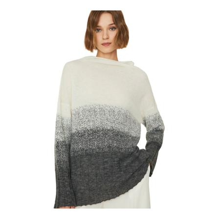 Manila Grace, Knitwear Grijs, Dames, Maat:M