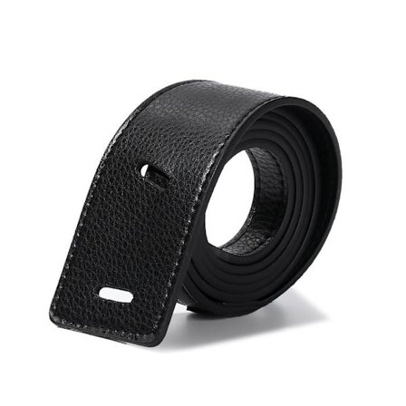 Imitert skinn Belter Midjebelte SVART