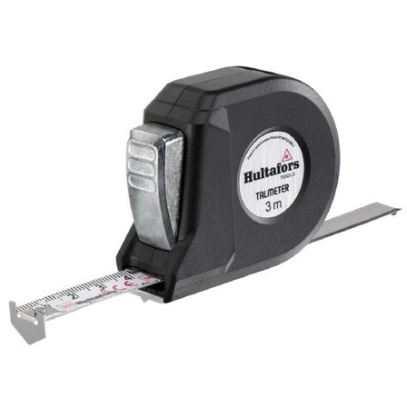 Hultafors TALMETER Målebånd 3 m, metrisk, Måleinstrumenter