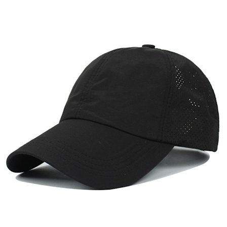 Dame Baseball Caps - Hestehale Solhatt Hurtigtørrende Løpehette Dame Golfhatt Cross Justerbar Trucker Hat Dame Jenter