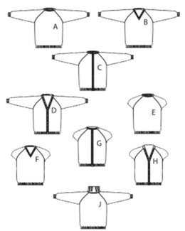 Strikkeopskrift Basissweatre med raglan - Järbo