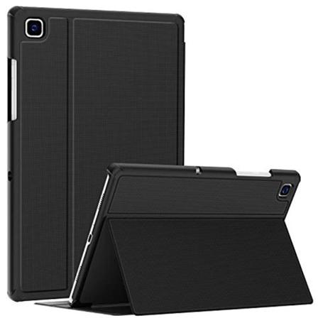 Samsung TAB A7 10.4 -tabletille sopiva kotelo, jossa on kynäpaikka, 2020-mallin pudotusta kestävä suojakotelo, vakaa magneettinen läppä - musta