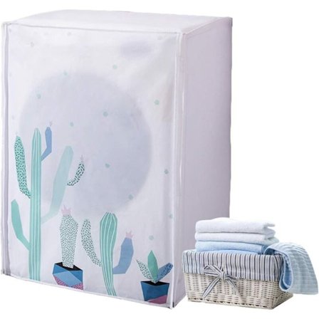 Vaskemaskineovertræk Køleskabsovertræk Vandtæt Støvtæt Frontbetjent Vaskemaskine Tørretumbler Beskyttelse Kompatibel med Husholdningsapparater Sæt med