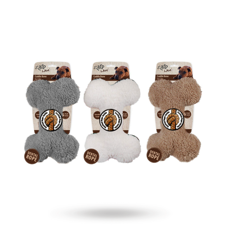 Cuddle Bone - Mjuk hundleksak med pip - Hundleksaker