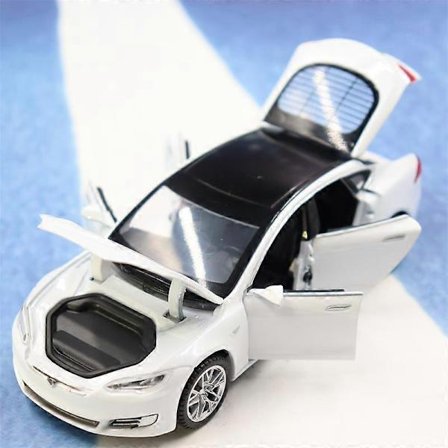 1:32 Tesla MODEL X MODEL S MODEL 3 Legeringsbilmodel Støbt Legetøjskøretøjer Legetøjsbiler Børnelegetøj til Børn Gaver Legetøj A311
