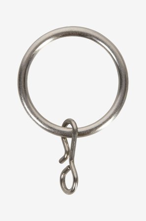 Hasta - Gardinring 10 st/frp - Silver - Gardintillbehör - Från Homeroom