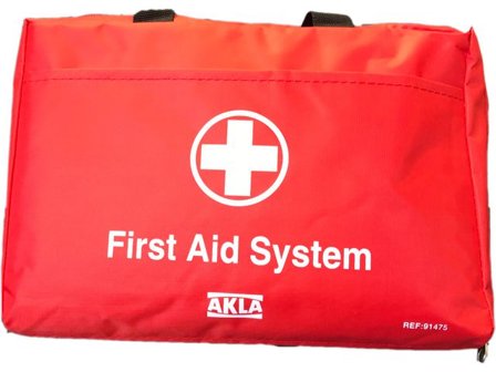 AKLA Förbandsväska För bil - Lyreco - Skyddsutrustning > Första Hjälpen > Väskor lådor och kit