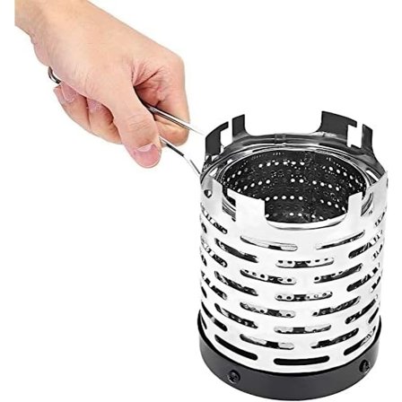 1 kpl Kaasupoltti Lämmitin Sarja - Leirintäkeitin Kaasulämmitin - Telttalammitin Peite - Ruostumattomasta Teräksestä Valmistettu Leirintäkaasulämmitin