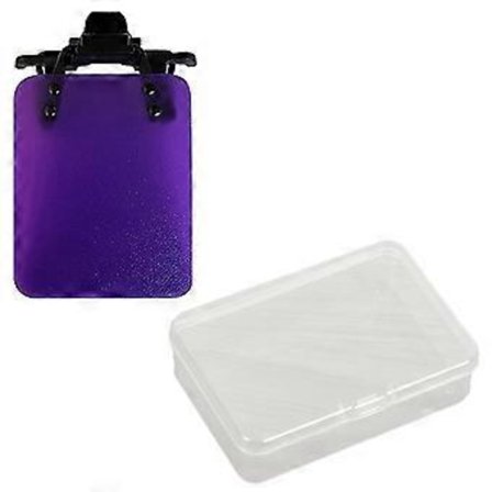 Skytteglasögon Lappar Sport Skytteglasögon för Glasögon Standard Sportglasögon för Glasögon Skytte Mål Hjälp Lila