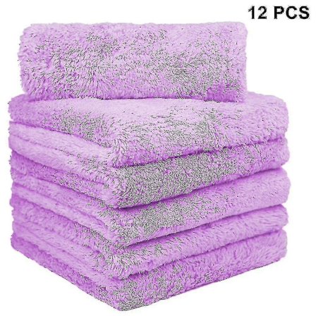 Litet färgat handduksset - 12-pack frottéhanddukar