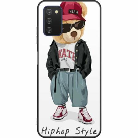 Samsung Galaxy A03s Svart Skal Fashion Bear