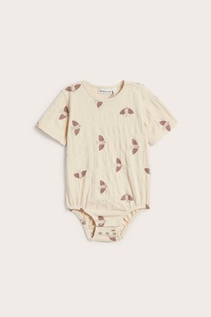 Kappahl | Oversized body med fåglar Beige 74 | Beige