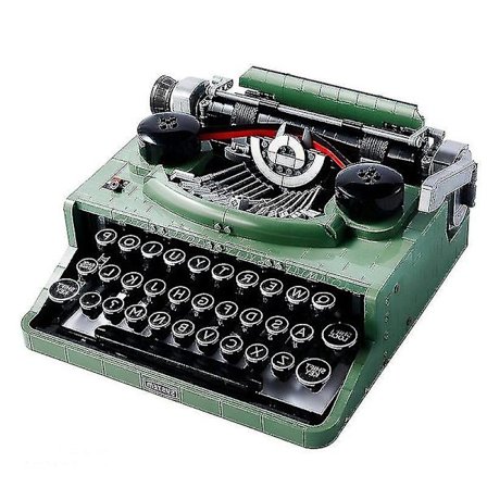 Skrivemaskine 2079 stk. Byggeklodser Model Byggeklodser Julegave Til Børn Cy-yuhao