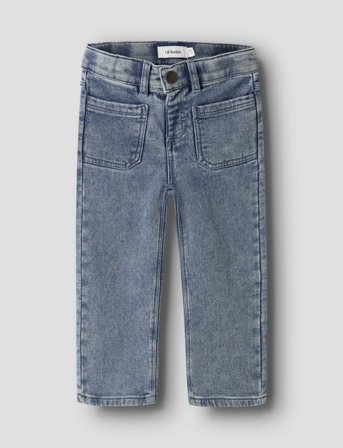 Lil'Atelier Nmfnadie Wide Jeans 3302-Ci Lil - Blue - 104