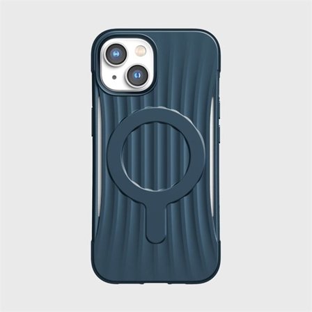 Raptic X-Doria Clutch Case iPhone 14 MagSafe takakannella sininen