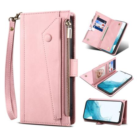 Retro Case Pu-läderfodral För Samsung Galaxy S22 5g
