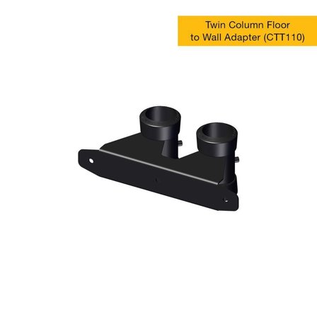 UNICOL Twin Column Floor to wall adap