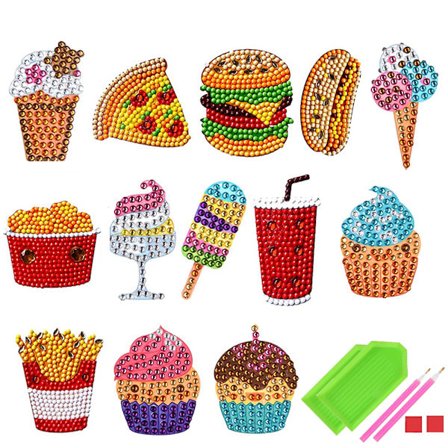 Diamantmålning klistermärken kits för barn konst och hantverk,