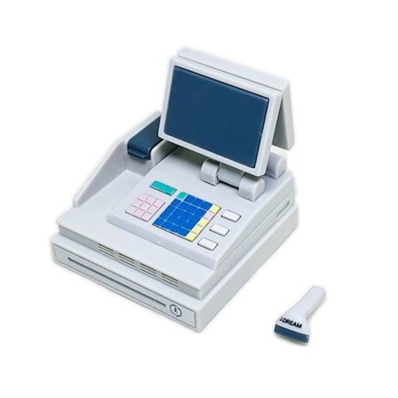 Dockskåp POS-maskin Miniatyr Kassaapparat 1 1 1