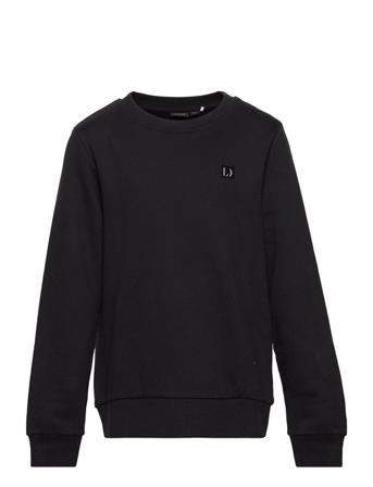 Nlmlohr Ls O-Neck Sweat Sweat-shirt Tröja Svart LMTD