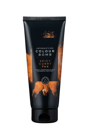 IdHAIR Colour Bomb 744 Spicy Curry 200 ml, Hår, Hårfarve, Farvebomber