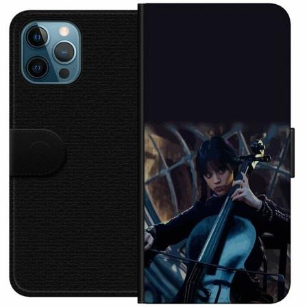 Apple Iphone 12 Pro Max Plånboksfodral Wednesday Addams