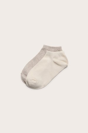 Kappahl | Sokker 2-pk | Melert beige