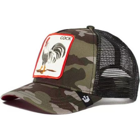 Mesh Animal Broderet Kasket Snapback Kasket Hane C