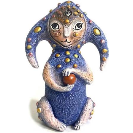 Fantasiamaailman muukalaisolentoveistokset, keijupatsaat, maapallon ulkopuolinen patsas ulkopuutarhan kodin festivaalikoristeluun