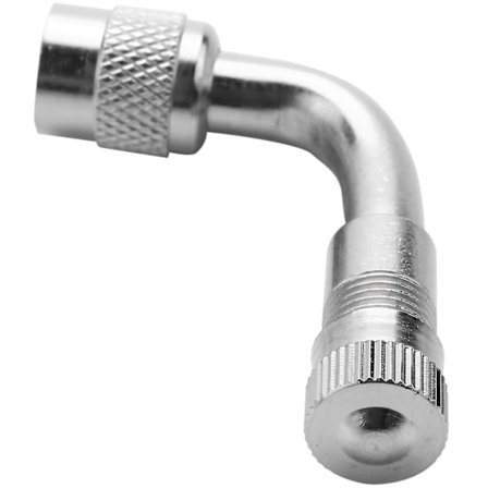 90 Graders Vinkel Bil Motorsykkel Sykkel Dekkventil Slange Forlengelsesadapter (haoyi)-yuhao