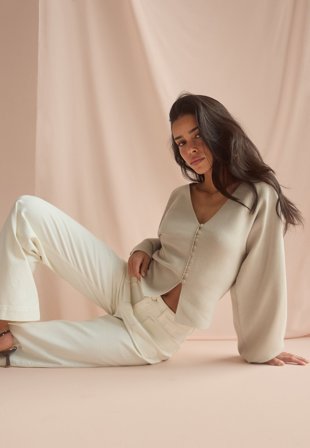 BUBBLEROOM-Knitted Cardigan-XL