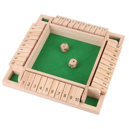 【PP】Stäng Lådan-Spelet Kul Förbättra Matematiska Färdigheter Spel Leksak för Vuxna Barn[D]