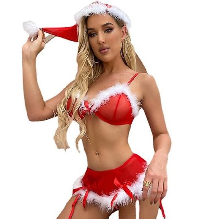 Gjennomsiktig Sløyfe Juler Sexy Lingeri Personlig Pustende Lingerisett Sexy Undertøy