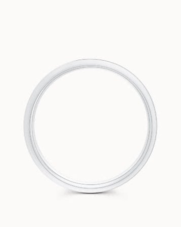 James giftering for menn 950 Platina - Gifteringer hos VANBRUUN